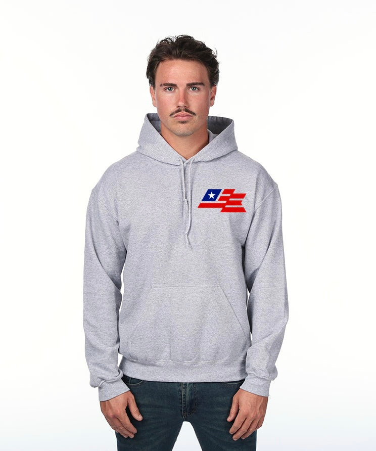 UNION BUILT | GREY HOODIE