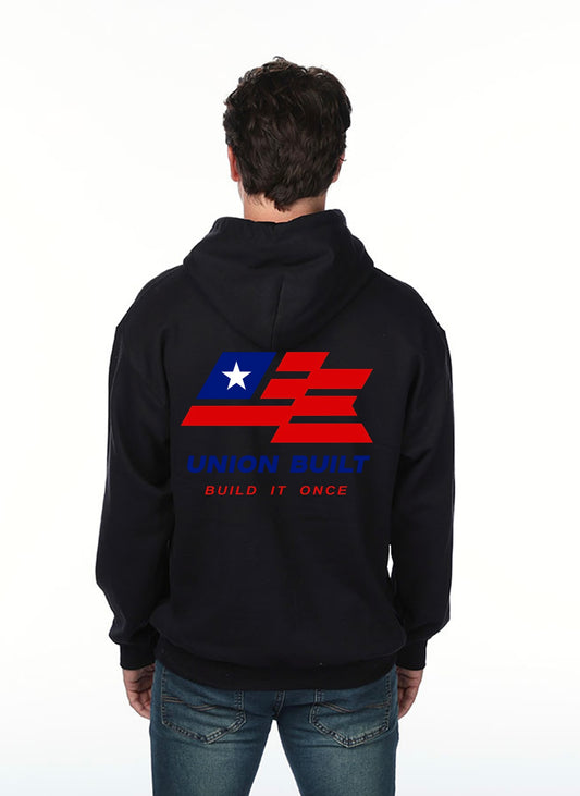 UNION BUILT | BLACK HOODIE