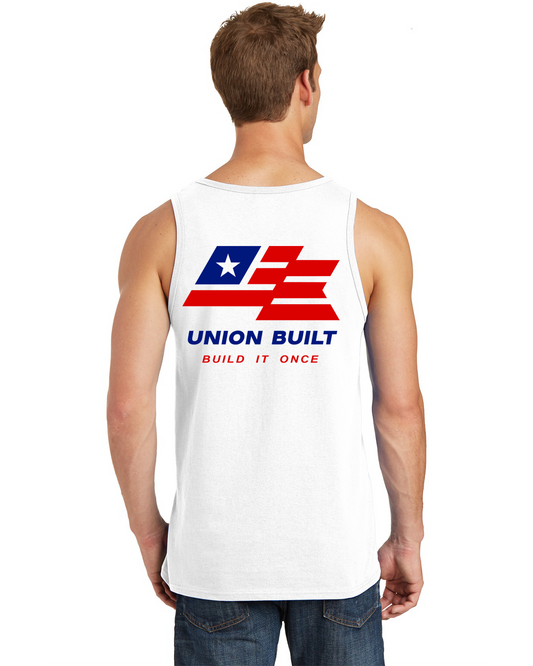UNION BUILT | WHITE TANK TOP